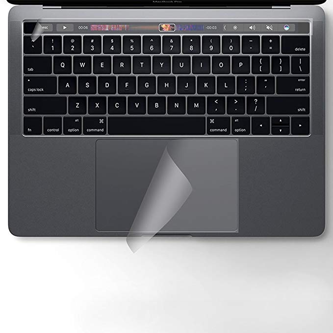 Miếng dán trong suốt bảo vệ chống xuớc Touch-pad cho  MAcbook siêu mỏng - Cảm giác thật - Hàng chính hãng