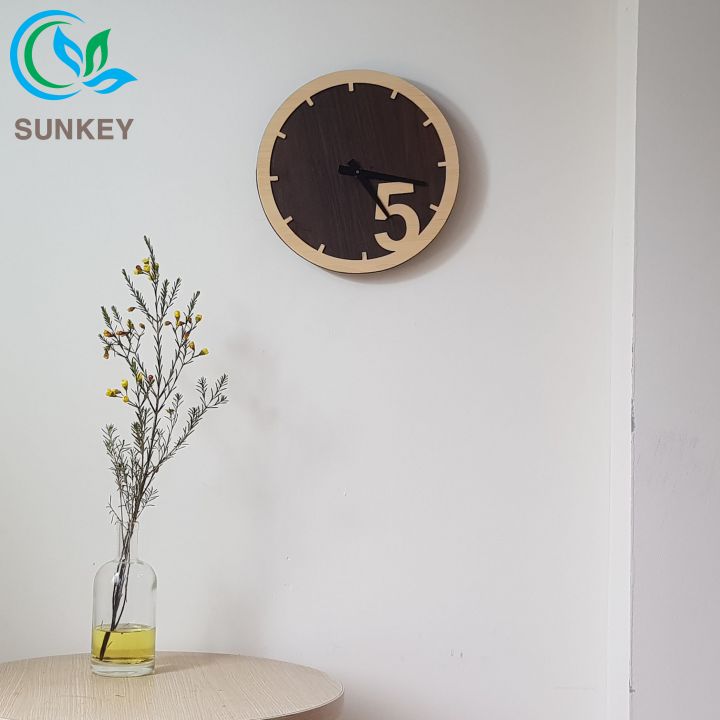 Đồng Hồ Treo Tường Trang Trí - Đường Kính 30cm - Trang Trí Tường, Nhà Cửa - Bảo Hành 1 Năm