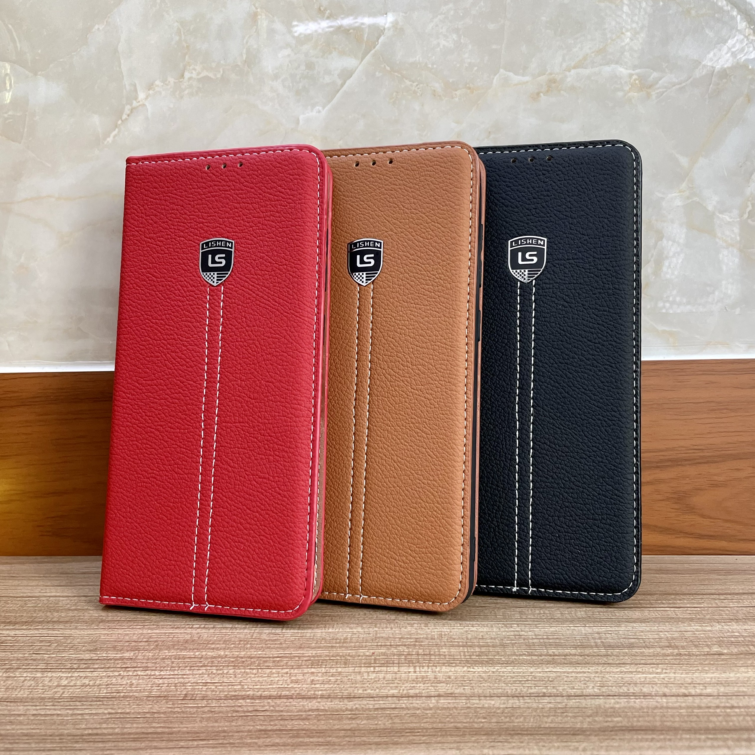 Bao da Lishen dành cho Galaxy A50 - Hàng chính hãng
