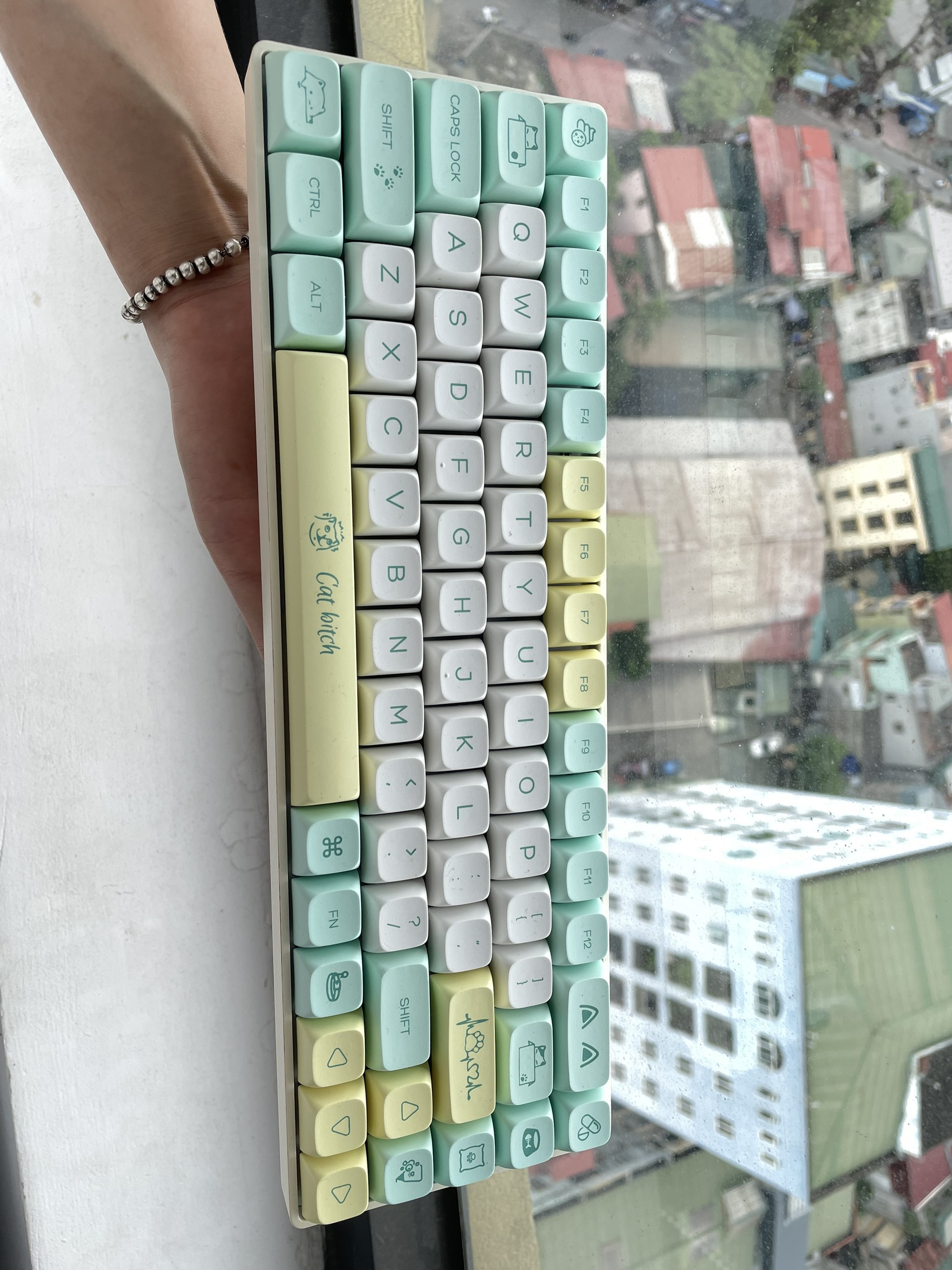 Keycap Cho Bàn Phím Cơ Cat Bitch XDA Profile 131 Phím