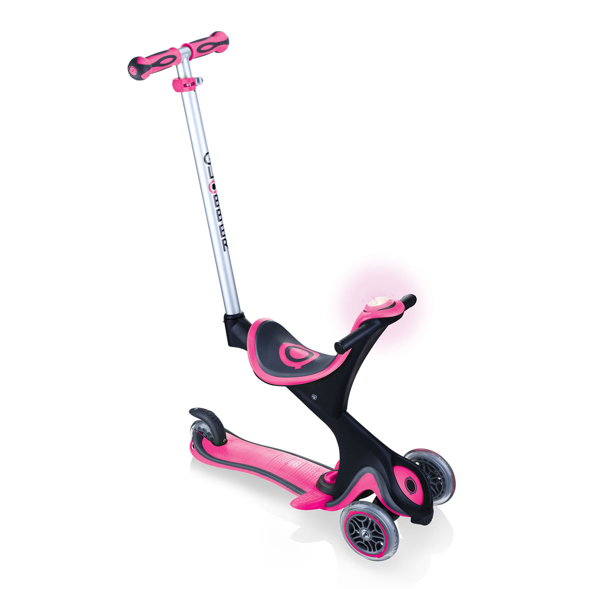 Xe trượt scooter GLOBBER EVO COMFORT PLAY – Hồng