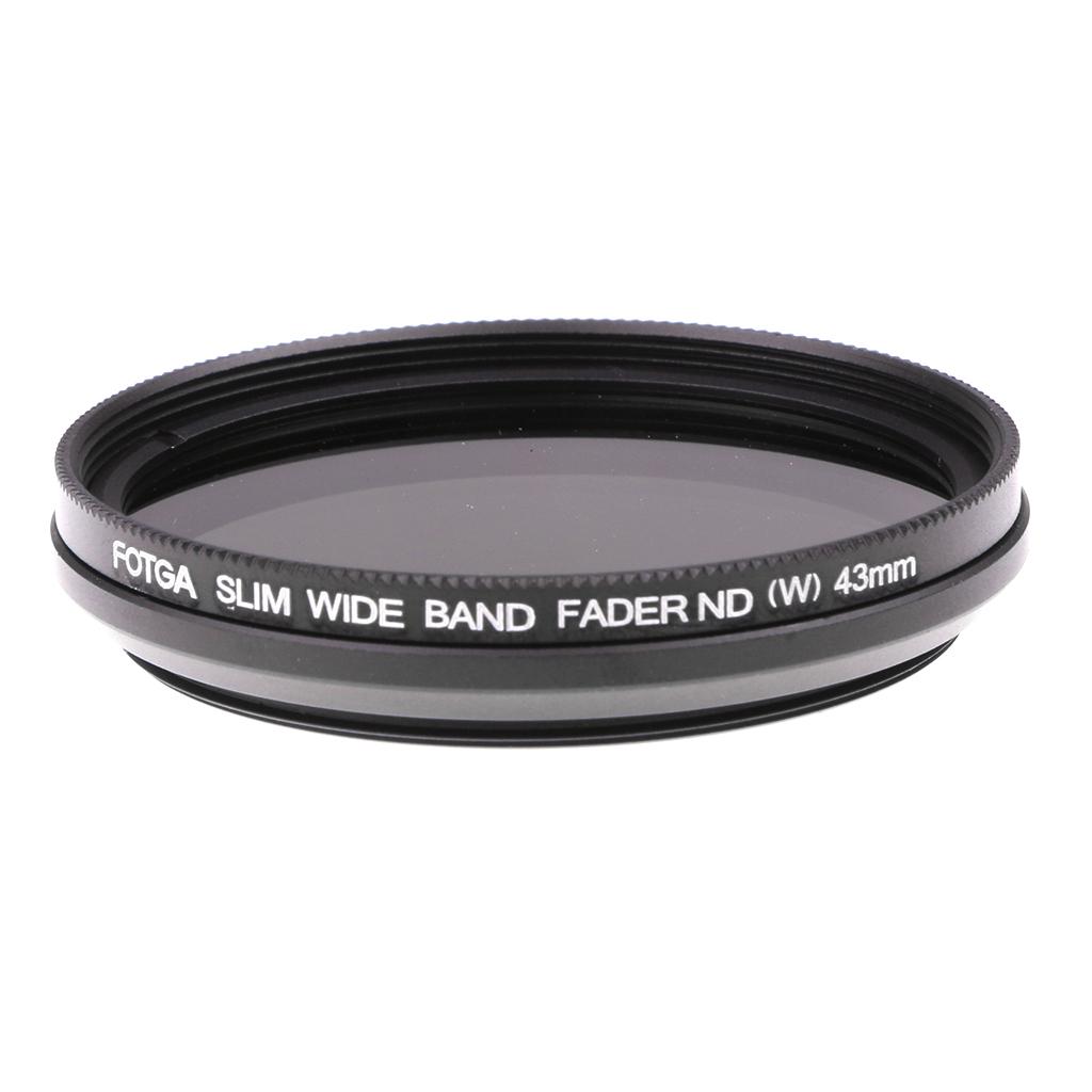 FOTGA Circular Adjustable Fader Variable Glass ND Filter ND2-400 Lens Filter for Camera