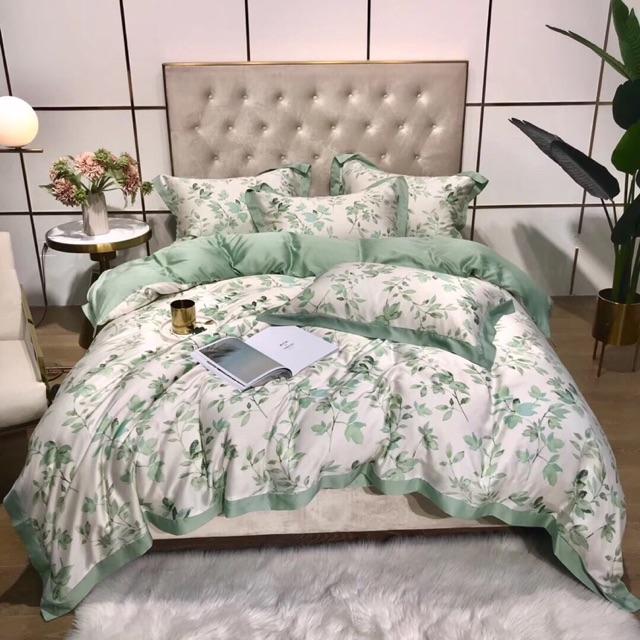 Bộ Tencel 60s cao cấp hoạ tiết 4 món