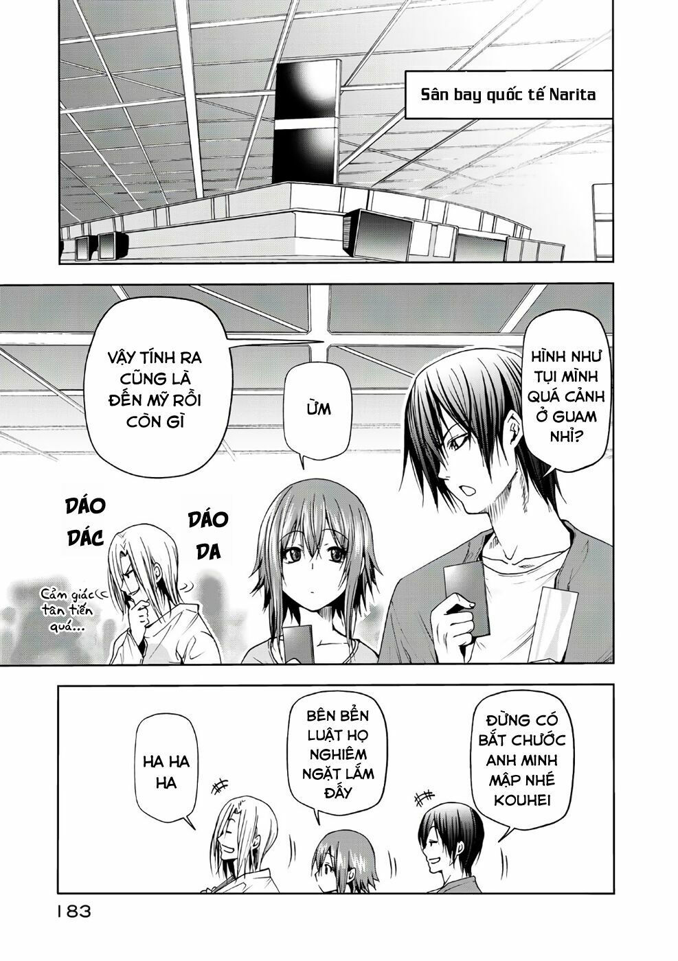 cô gái thích lặn - grand blue chapter 49.5 5