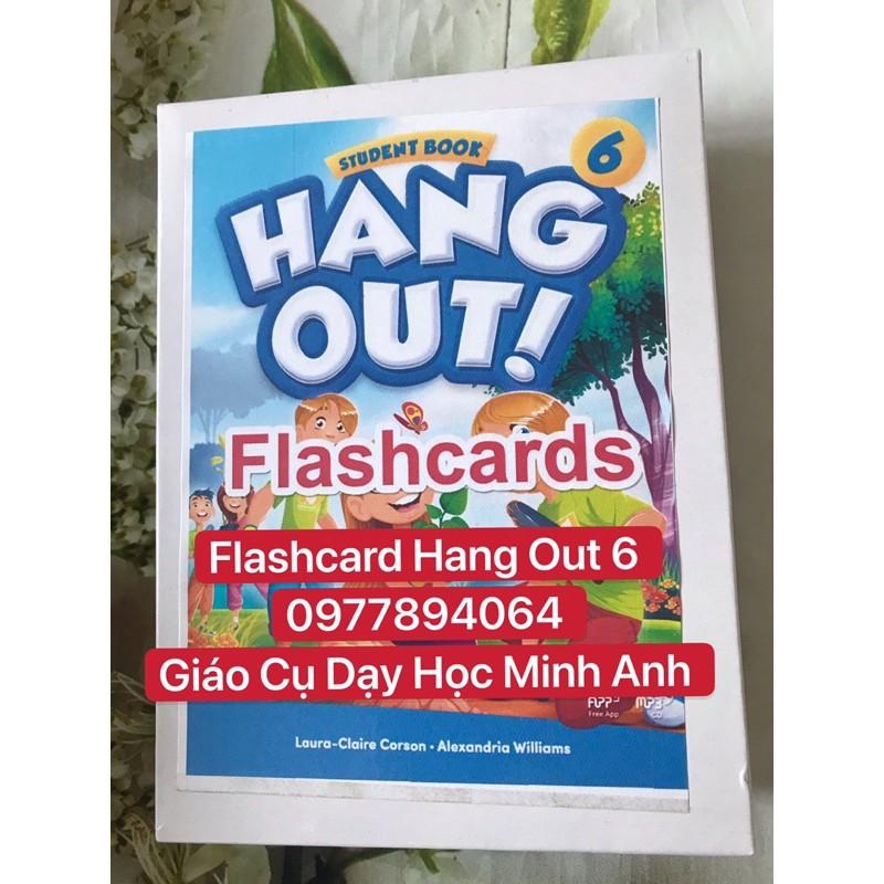 Flashcards Hang Out level 6 ️144 Thẻ A5 đẹp bền