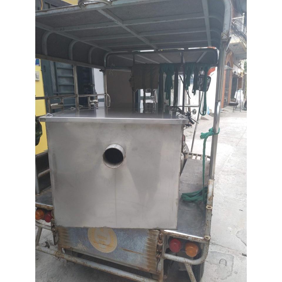 Bể Tách Mỡ Chất Liệu Inox Dung Tích Chứa 90L