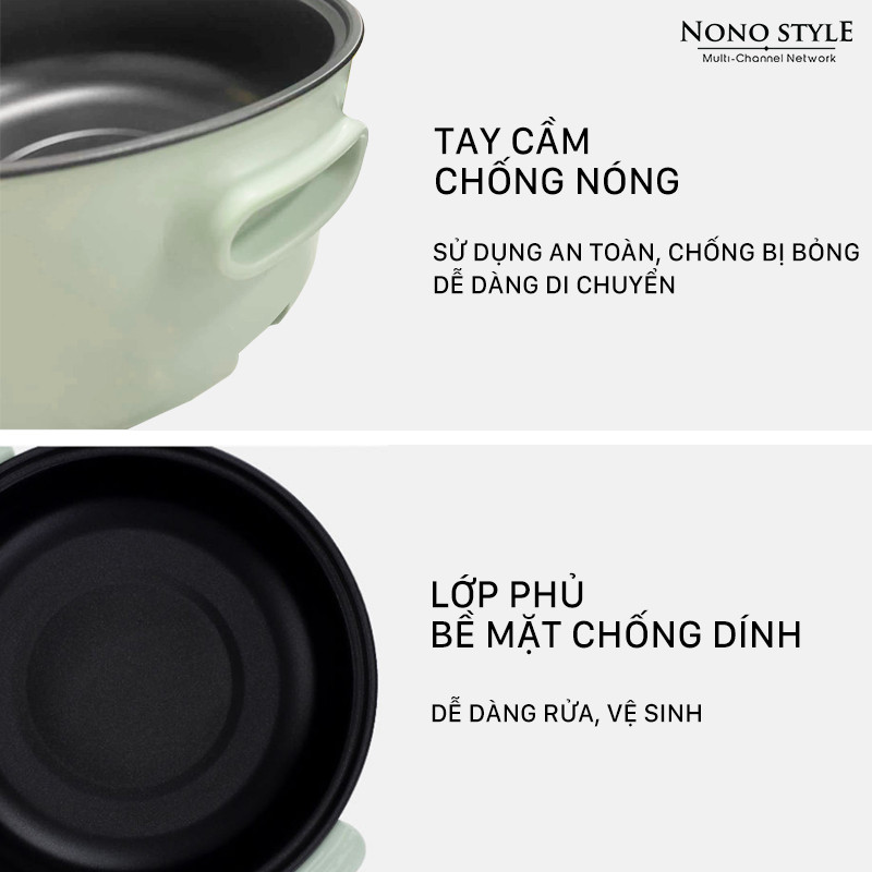 Nồi Điện Đa Năng Nonostyle (5L) - Hàng Chính Hãng