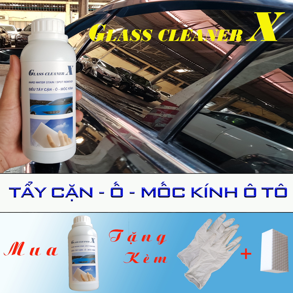 Dung dịch tẩy ố mốc kính chai 250ml