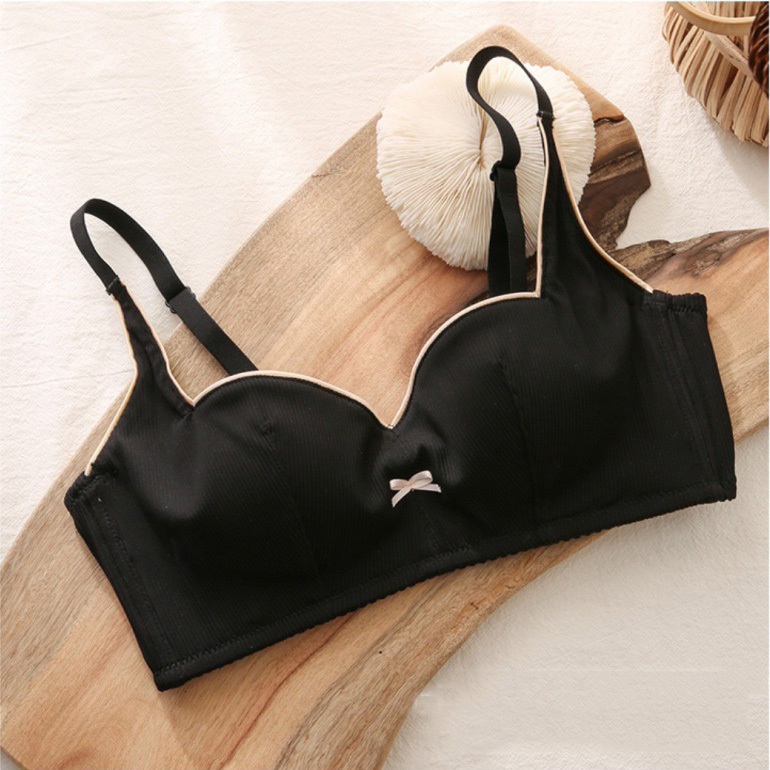 Áo Lót Không Gọng Đệm Mỏng Làm Gọn Ngực Thun Tăm B040