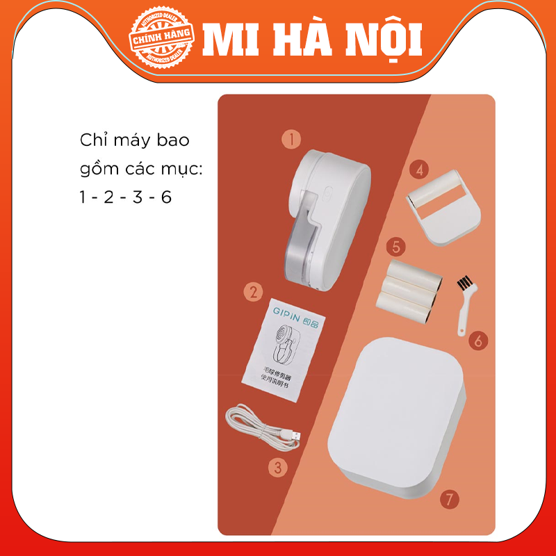 Máy cắt lông xù Xiaomi Gipin 2022 - Xiaomi Mijia -  Máy cắt xơ vải Xiaomi