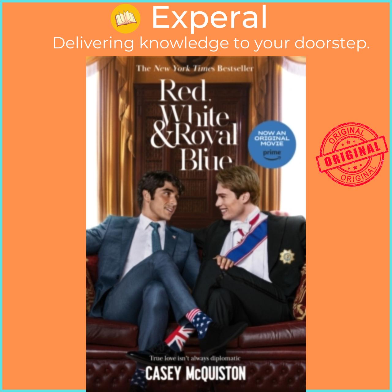 Sách - Red, White &Amp; Royal Blue By Casey Mcquiston Uk Edition, Paperback