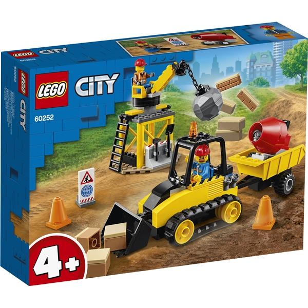 Đồ Chơi Lắp Ráp Lego City Máy Ủi Công Trình 60252 (126 Chi Tiết)