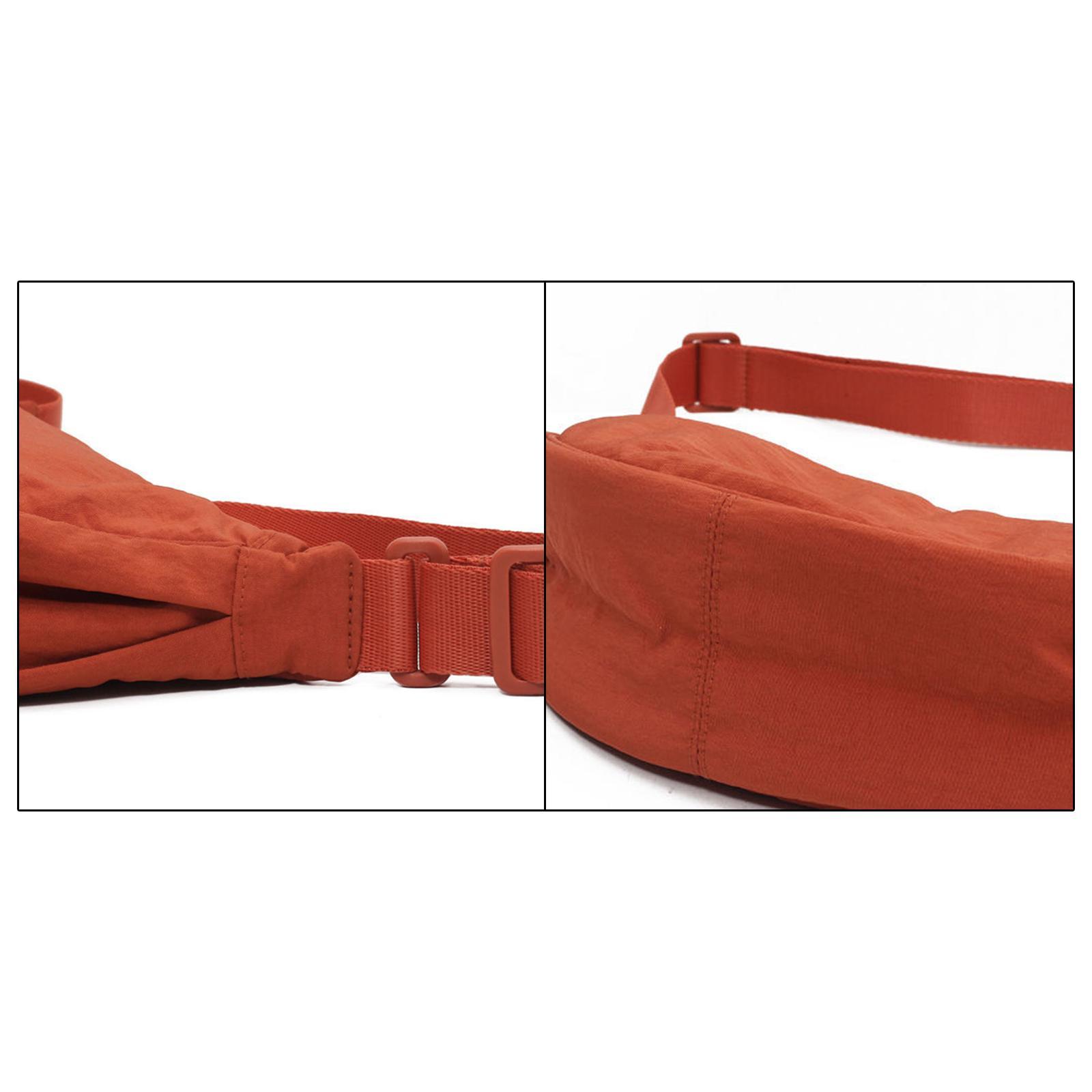 2x Casual Dumpling Bun, Pouch Lady Beach Travel Bag, Shopping Bag, Girls Nylon Shoulder Bag