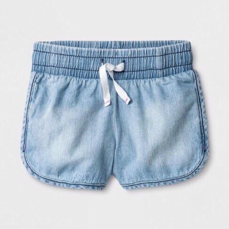 QUẦN SHORT JEAN DENIM CAT&JACK BÉ GÁI