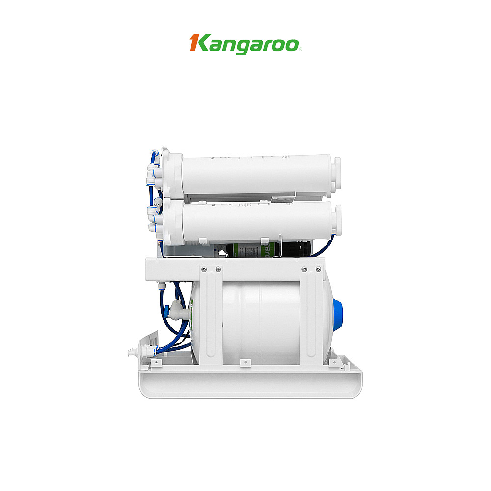 Máy lọc nước Hydrogen Kangaroo RO 5 lõi UNDERSINK thân vỏ trắng KG100HU+ - Hàng chính hãng