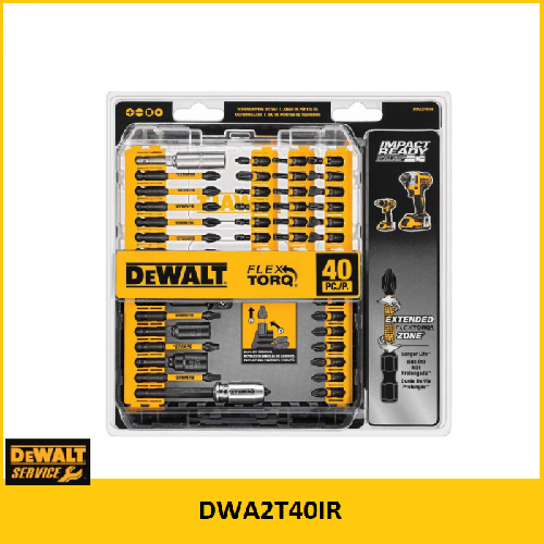 Bộ mũi vít 40 chi tiết DeWALT DWA2T40IR Chính hãng