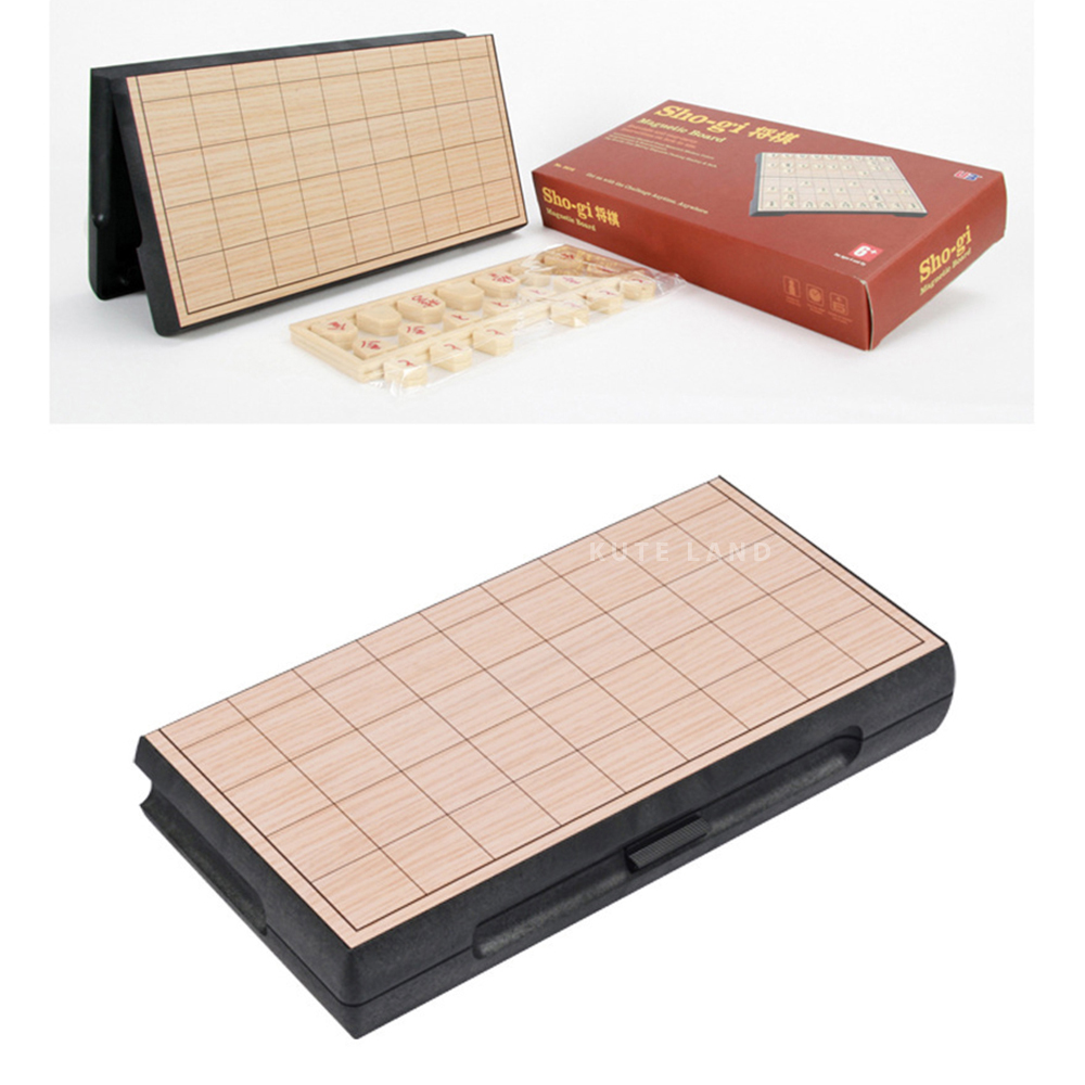 Bộ Cờ Tướng Shogi Nhật Bản UB 25x25 Cm Nam Châm Cao Cấp