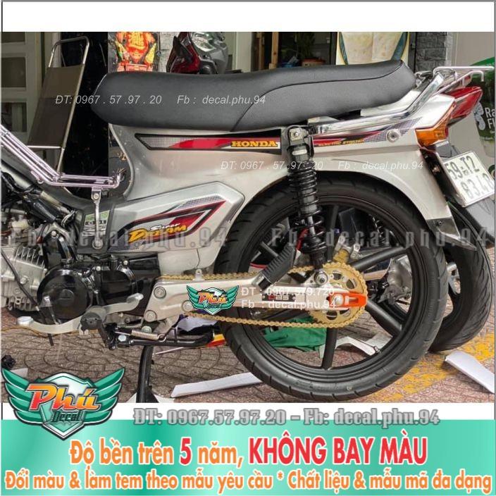 Tem rời Dream Bạc đỏ