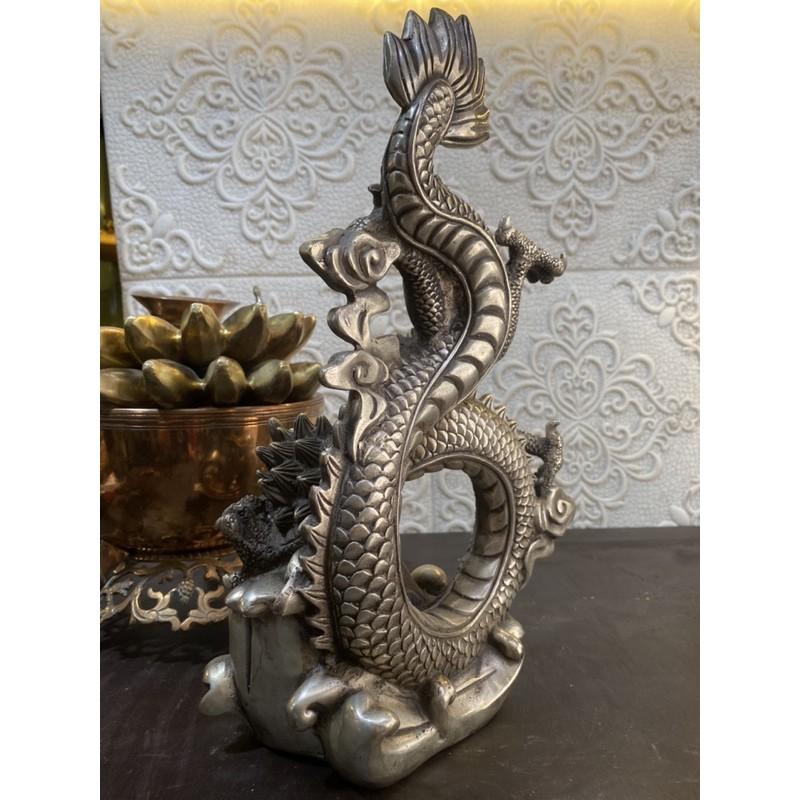 Tượng đồng rồng nhả châu