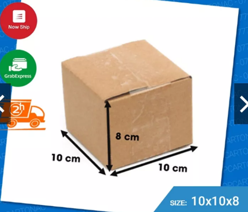 Combo 30 hộp carton Juno Sofa KT 10x10x8cm - Hộp carton đóng hàng