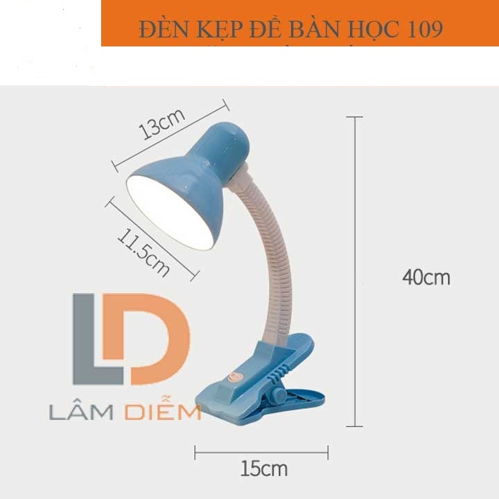 Đèn Học Kẹp Bàn Uốn Dẻo