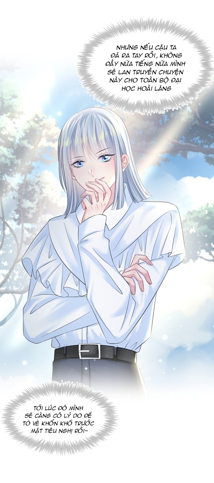 bạch liên hoa tuyệt mĩ dạy học online chapter 120 16