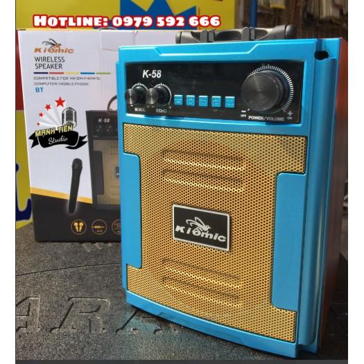 CTY MẠNH TIẾN LOA KARAOKE KIOMIC K58(Bảo Hành 12 Tháng)