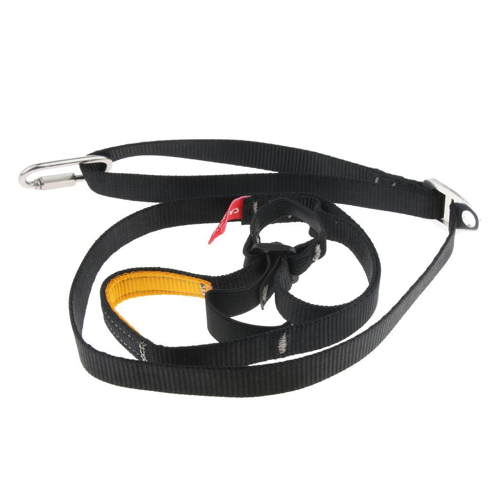 Adjustable Strong Polyester Rock Climbing Ascender Foot Loop for Adults Outdoor Sports Aerial Work Explore