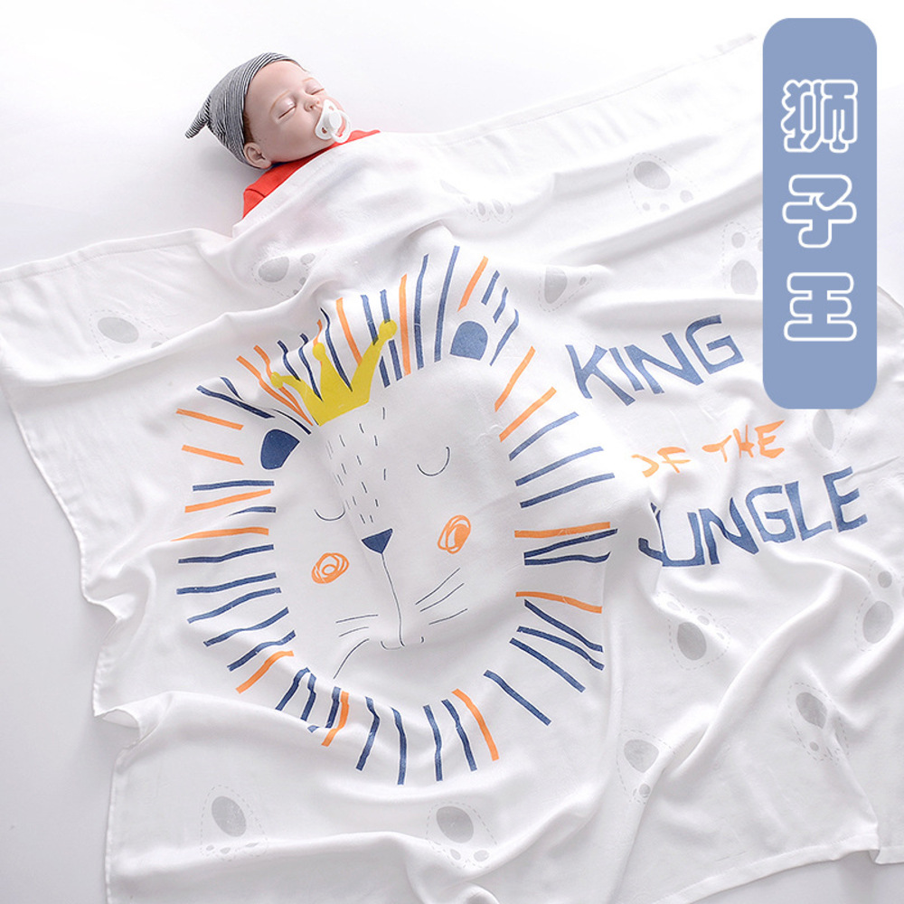 Chăn đũi cho bé từ sơ sinh đến tiểu học chất liệu sợi tre thiên nhiên và sợi Cotton, loại siêu mềm mịn, KT: 110x110cm, Bamboo Home - hàng chính hãng BBH