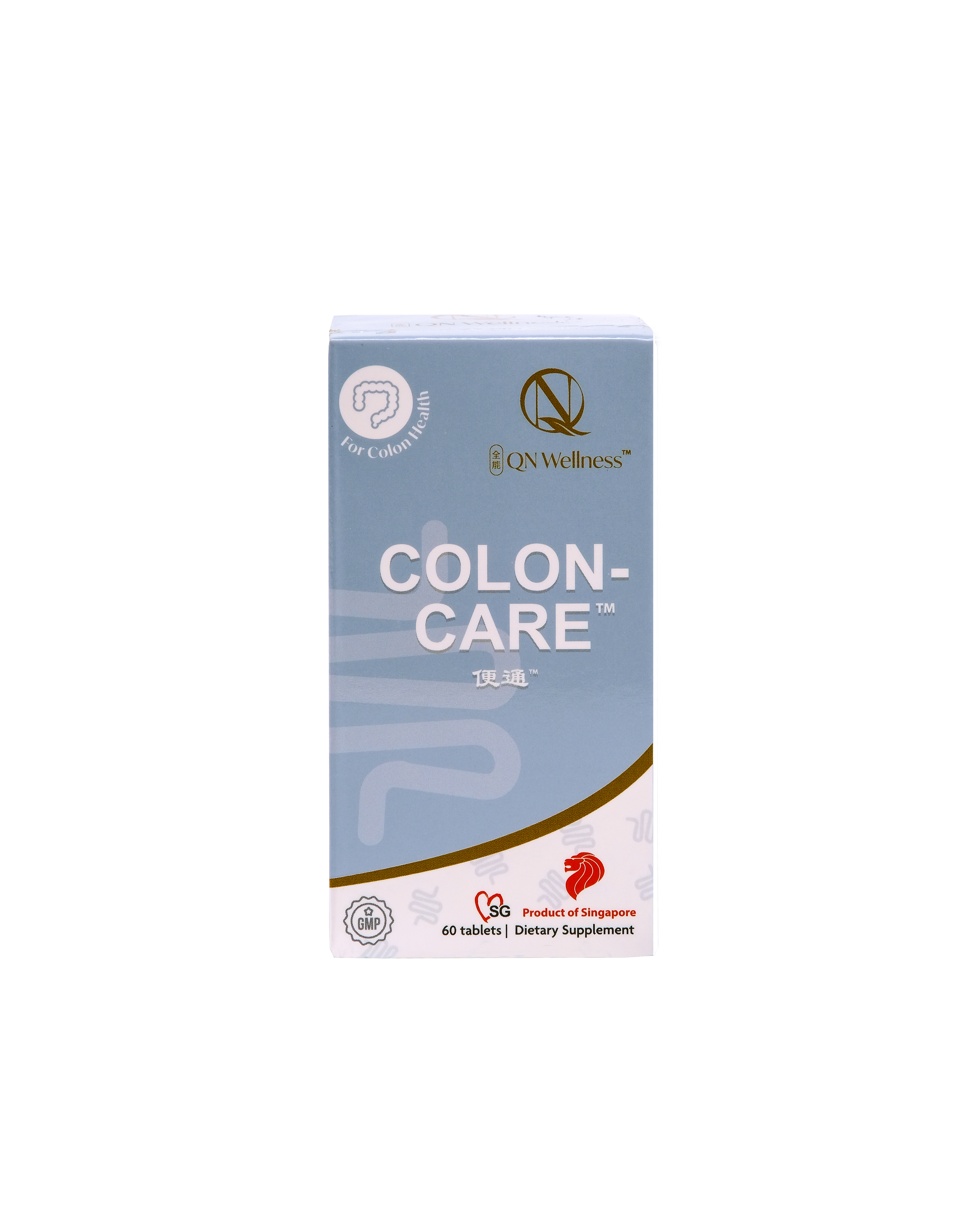 Viên Uống Bổ Sung Colon Care QN Wellness Chiết Xuất Lô Hội, Hạt Mã Đề & Hạt Cassia Hỗ Trợ Đường Ruột, Bổ Sung Chất Xơ, Cải Thiện Trao Đổi Chất - Hộp 60 Viên