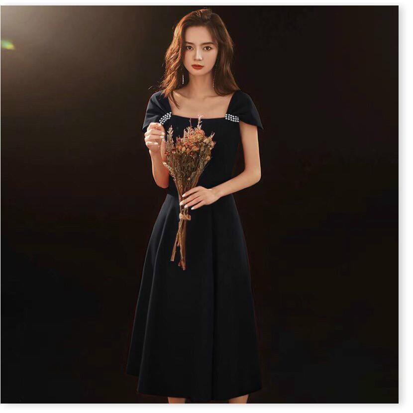 ĐẦM UMI ĐÍNH NGỌC DÁNG SUÔNG MỚI NHẤT NĂM 2021 THỜI TRANG VINA 1HIT FASHION
