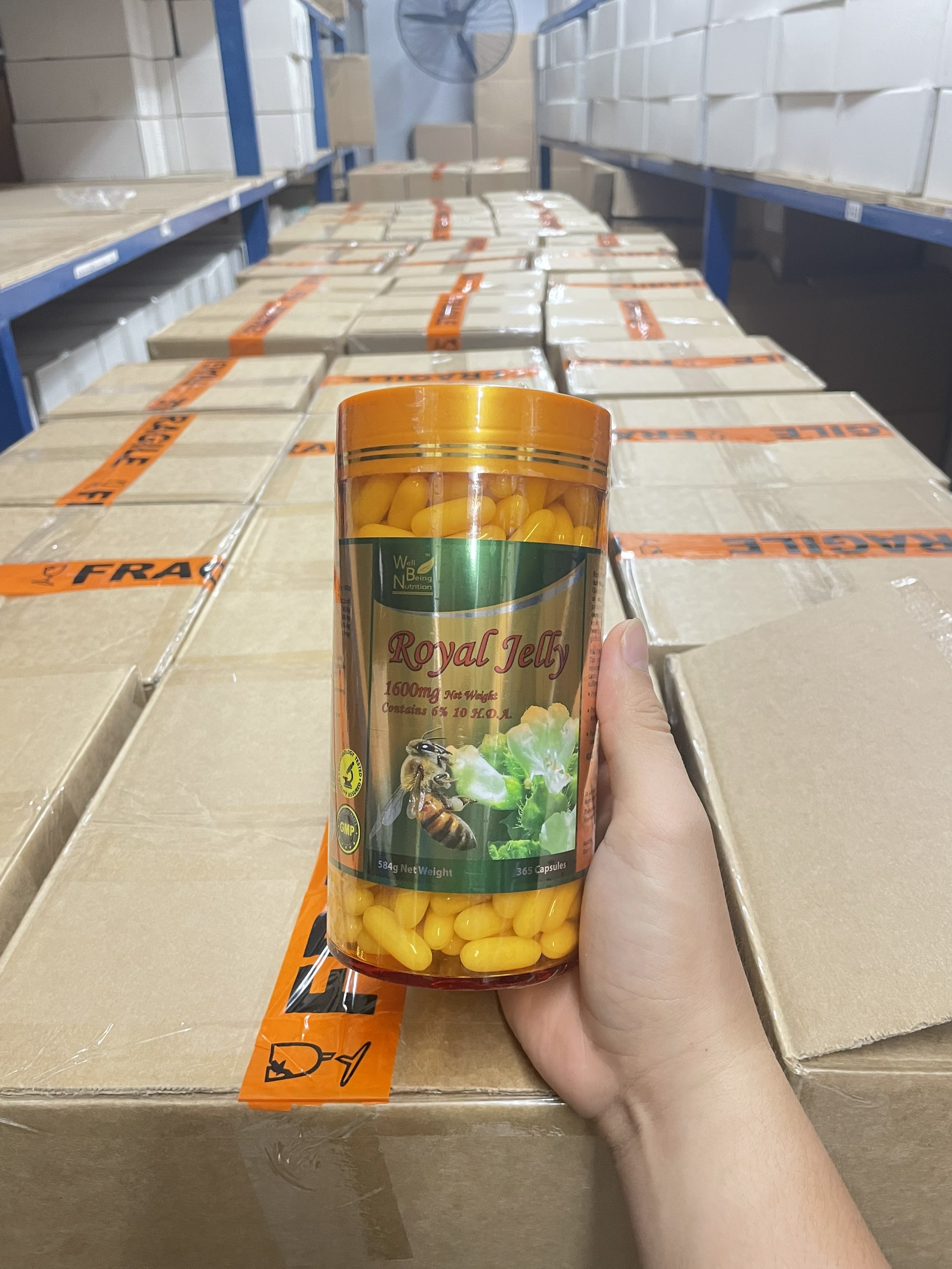 Viên Uống Sữa Ong Chúa Đẹp Da Well Being Nutrition Úc 365 viên