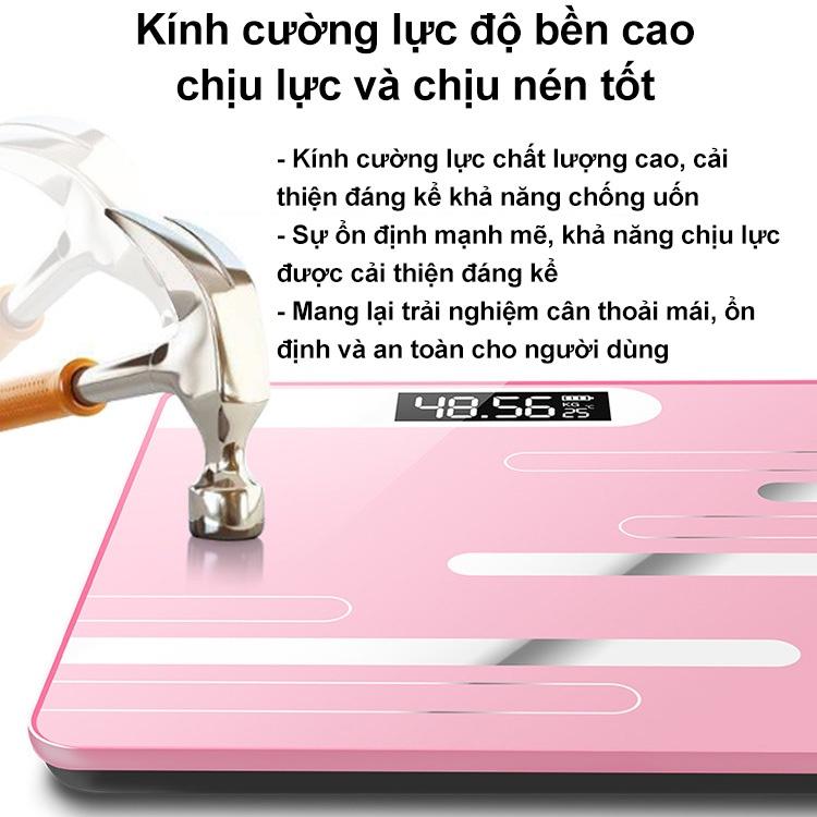 Cân điện tử thông minh, cân sức khoẻ cho gia đình thay pin