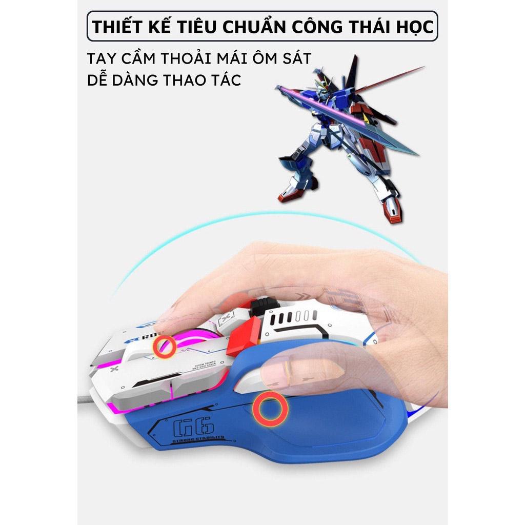 Chuột Cơ Chơi Game Máy Tính Có Dây G6 Esport Gaming Led Rgb 13 Chế Độ Thiết Kế Công Thái Học