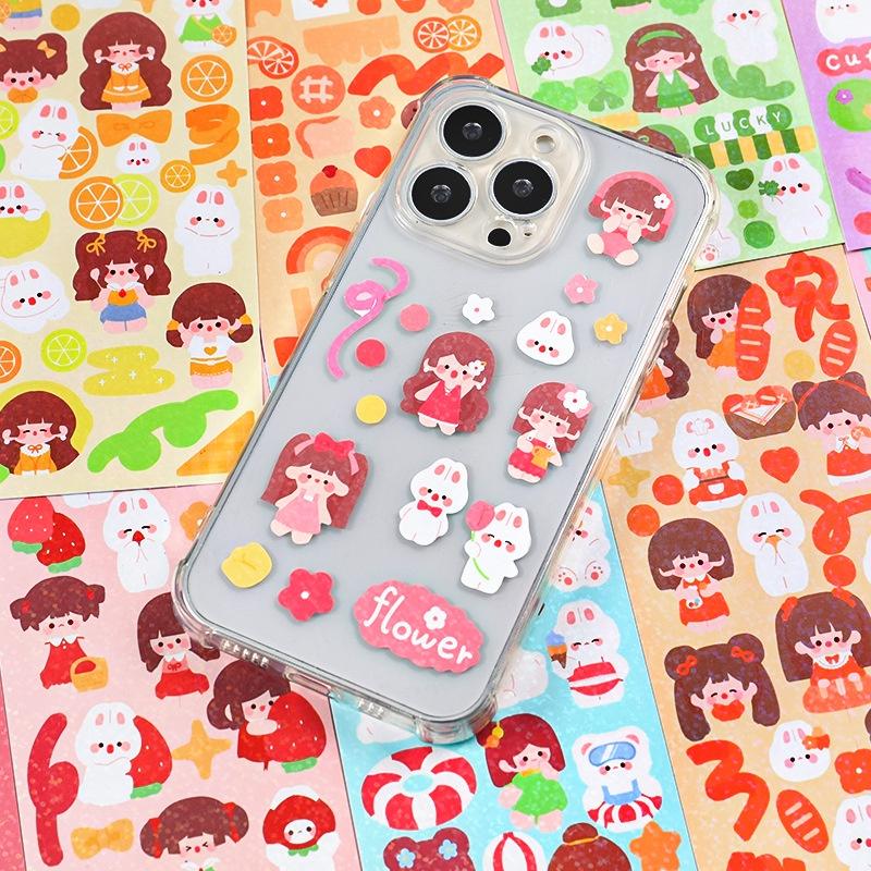 Sticker PVC Lấp Lánh