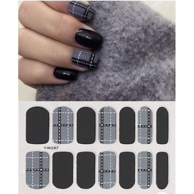 Set dán móng tay nails dán nghệ thuật nhiều màu - có ngay bộ móng đẹp trong 5 phút (Nail wraps / Nail stickers)