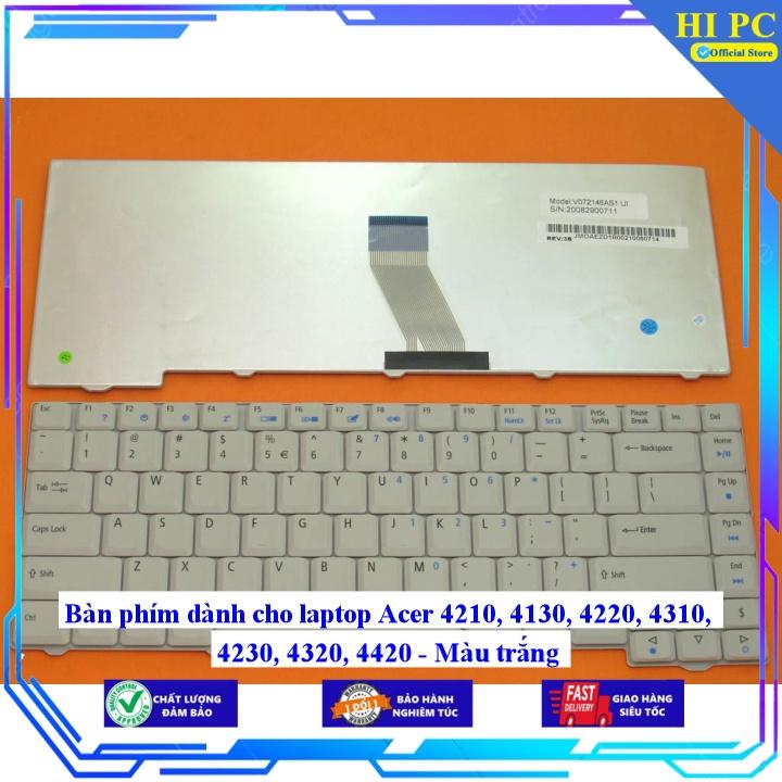 Bàn phím dành cho laptop Acer 4210 4130 4220 4310 4230 4320 4420 - Màu trắng - Hàng Nhập Khẩu mới 100%