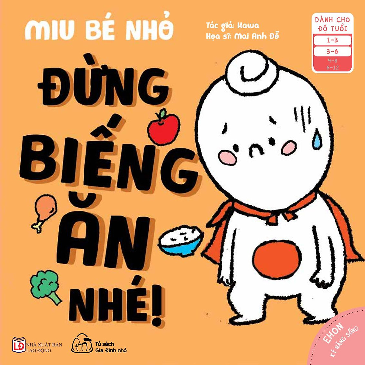 Sách Muki - Bộ 8 Cuốn Ehon Kỹ Năng Sống Miu Bé Nhỏ - Phần 2 (Từ 1-6 Tuổi)