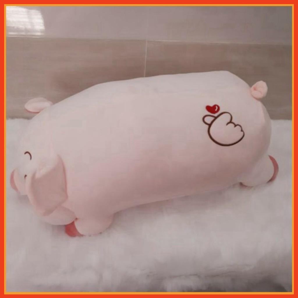 Gối Ôm Heo Phê Cần - Thú Bông Heo Mắt Híp,Gấu Bông Thú Nhồi Bông Heo Béo Ú Đáng Yêu Ngộ Nghĩnh SM744