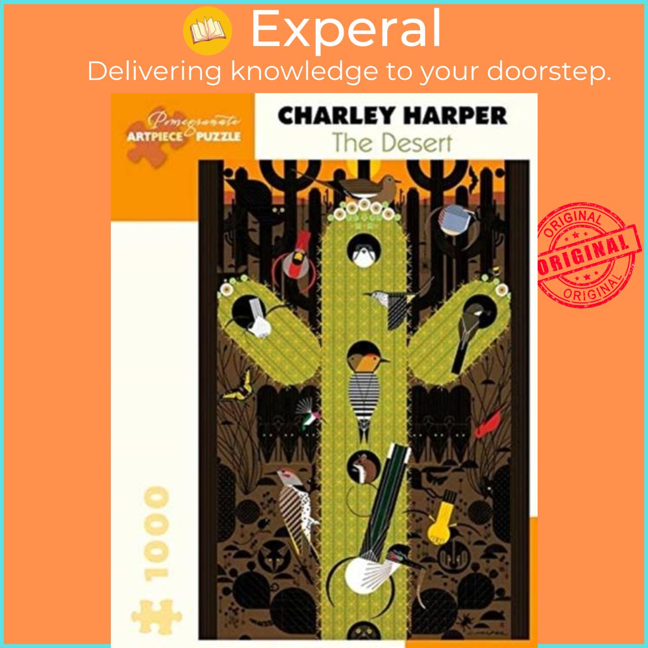 Sách - Charley Harper - The Desert 1000 Piece Jigsaw Puzzle by