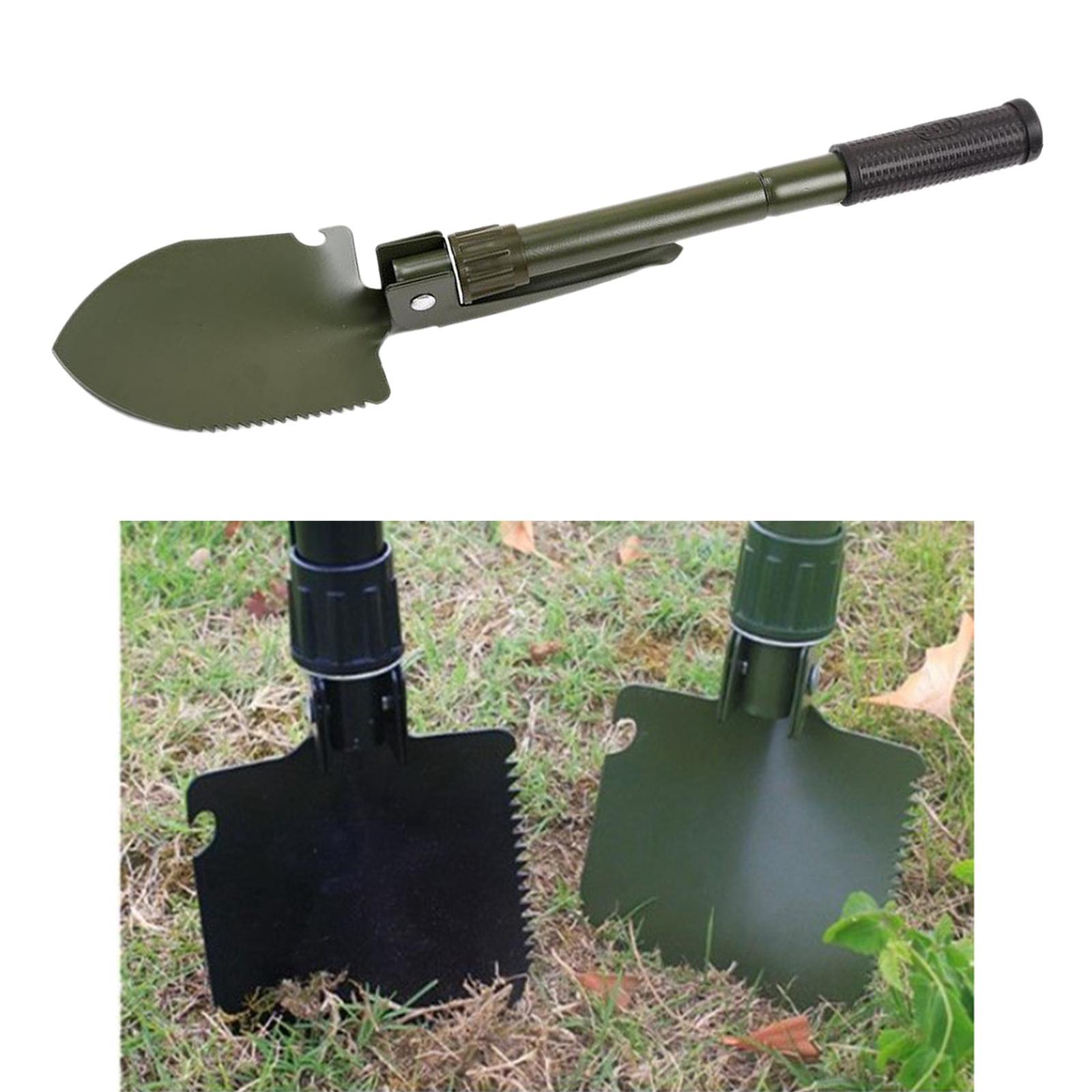 Protable Folding Shovel Survival Spade Garden Camping Fishing