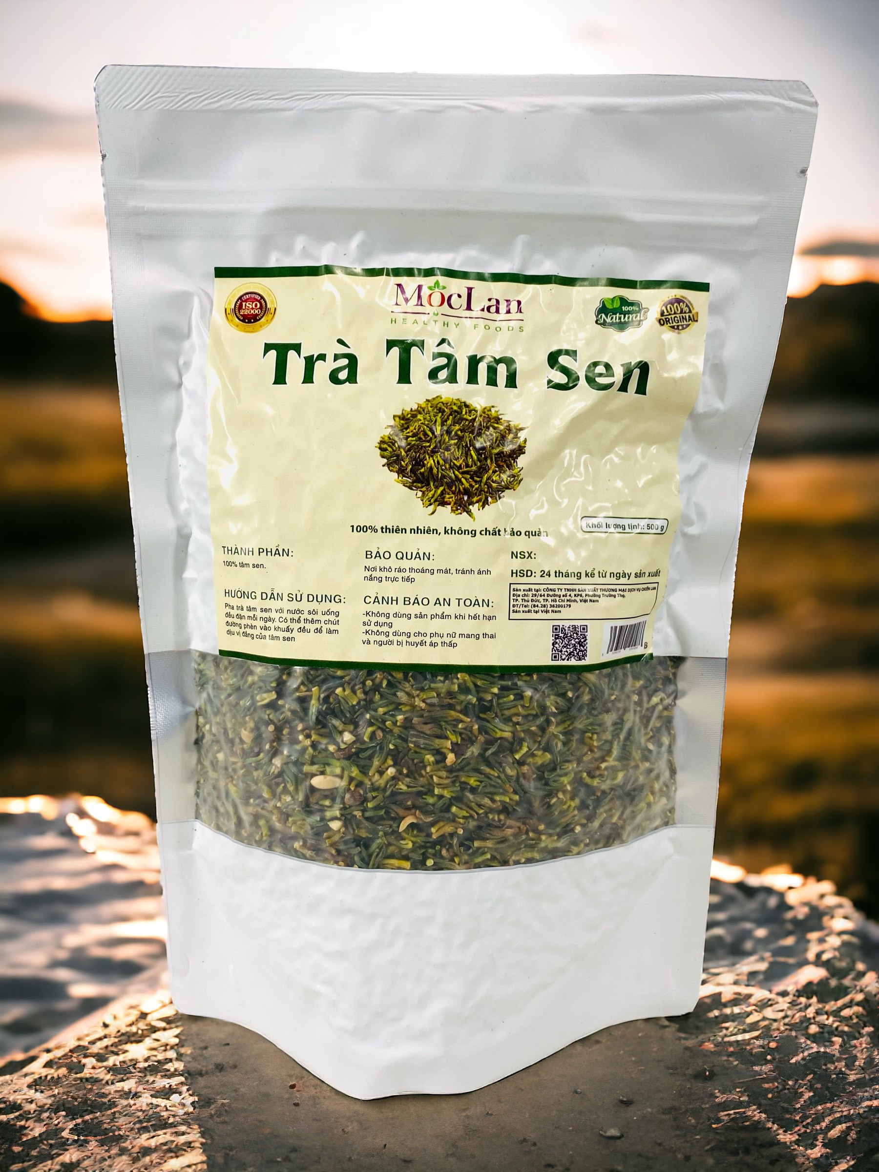 Trà tâm sen MộcLan (Bịch 500g)