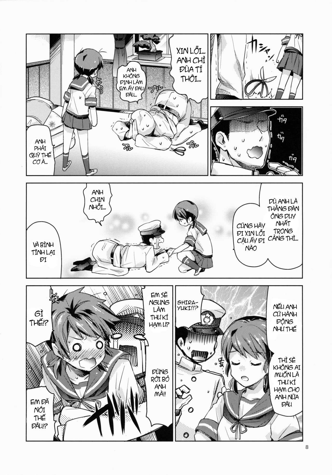 shirayuki và một ngày tràn ngập tình yêu (kantai collection, -kancolle-) chapter 1 6