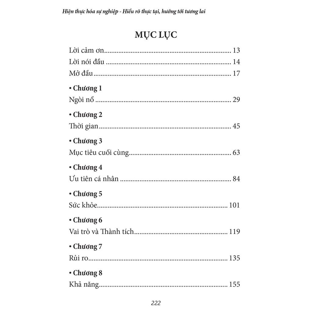 Sách - Hiện thực hóa sự nghiệp: Hiểu rõ thực tại, Hướng tới tương lai (Bản đặc biệt)