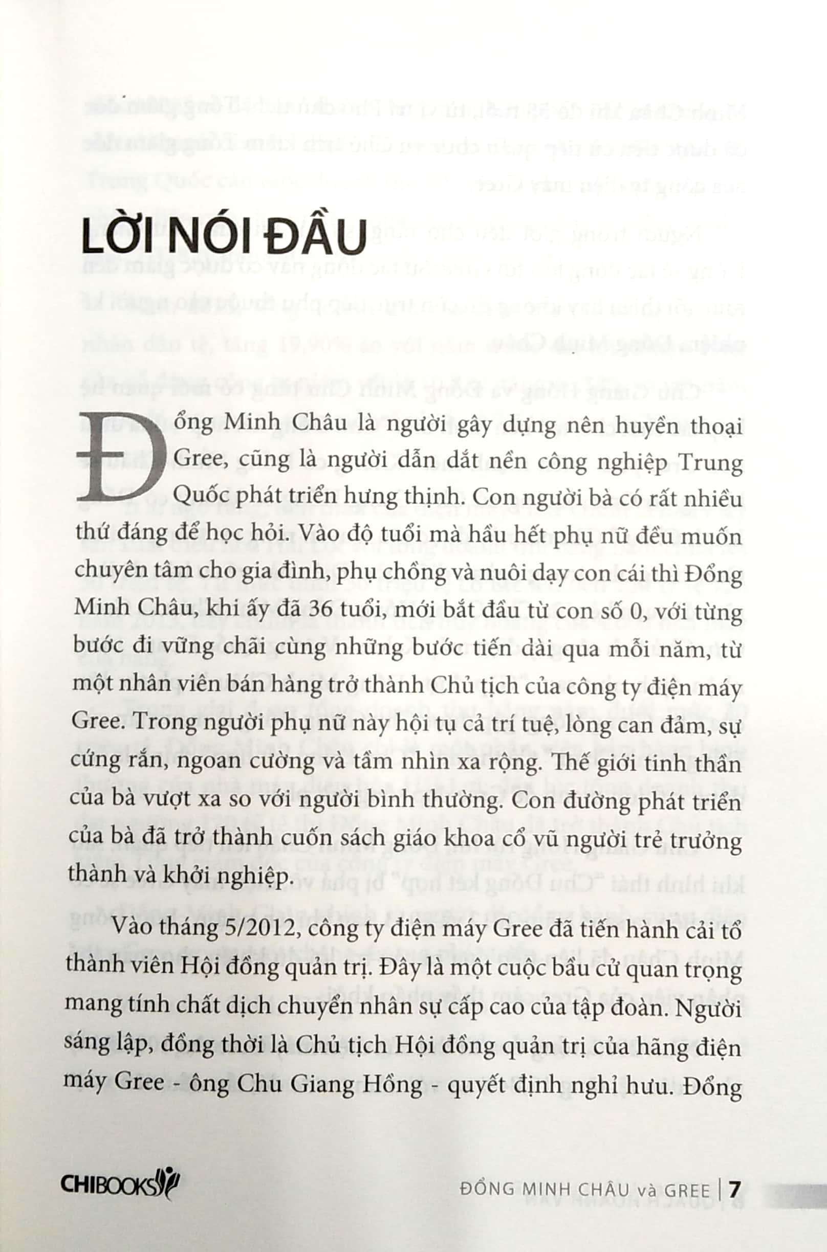 Đổng Minh Châu Và Gree (Seri Tủ Sách Doanh Nhân Hàng Đầu Châu Á)