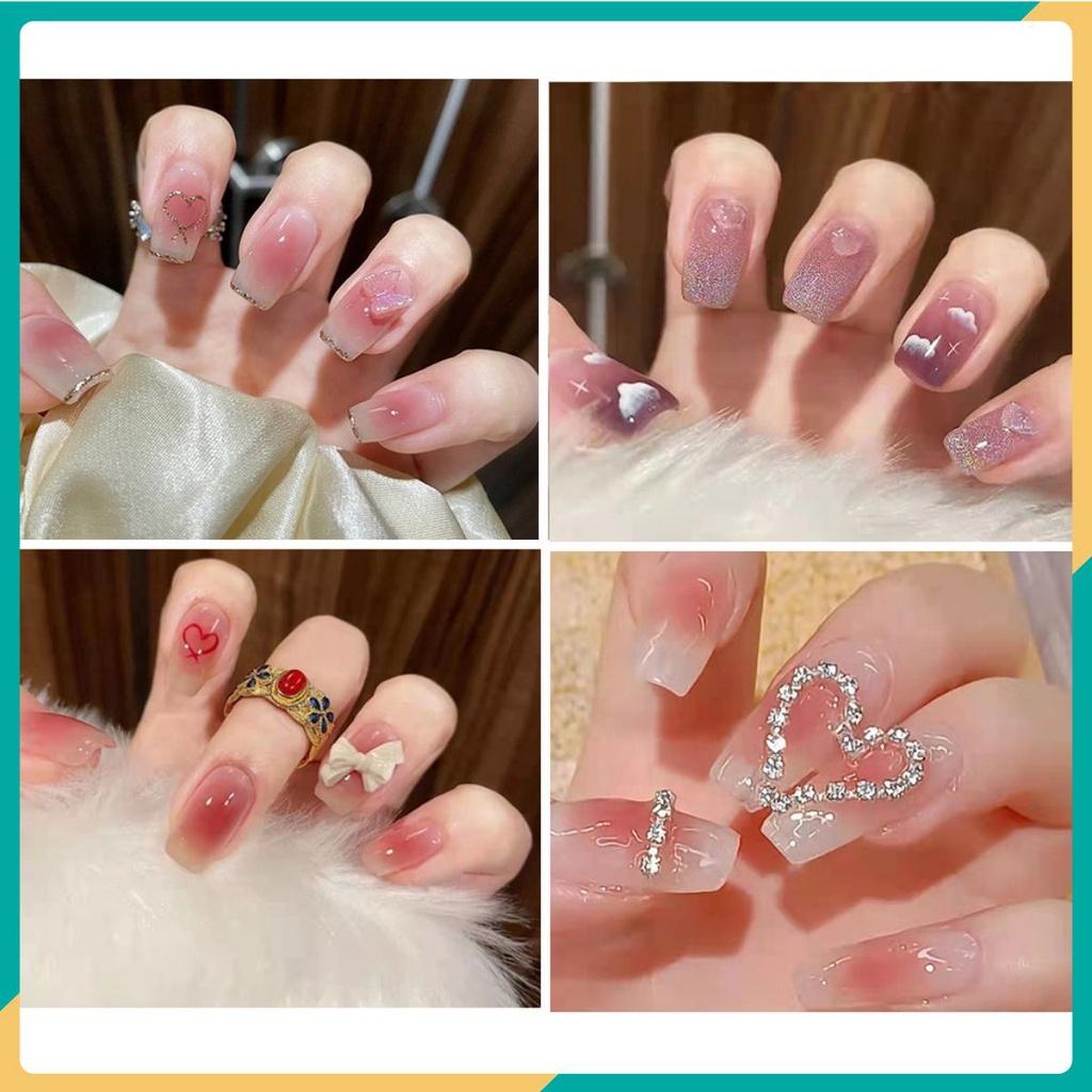 Móng giả đính đá /KÈM KEO/ loại tốt làm nail mã