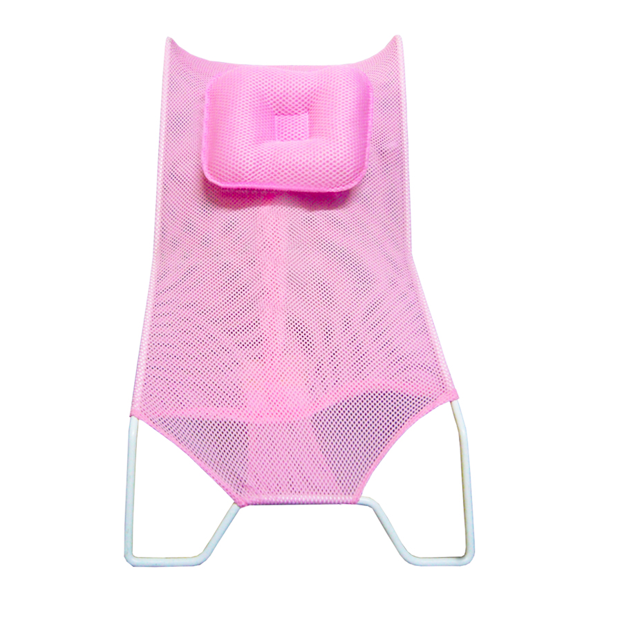Bộ ghế tắm lưới có gối an toàn cho bé mới- Sunbaby