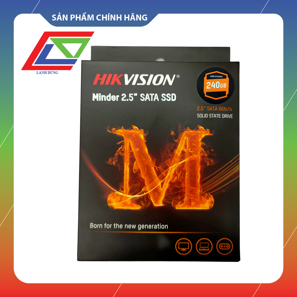 Ổ cứng SSD Hikvision Minder 240G - Hàng chính hãng