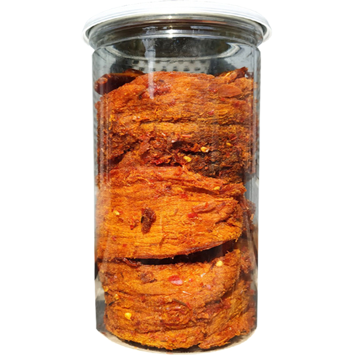 Khô Bò Miếng Mềm Cay Thương Hiệu SK FOOD - Hũ 150G