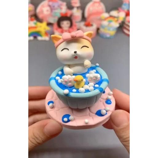 Đất Sét 12 màu làm slime bơ/Super Clay